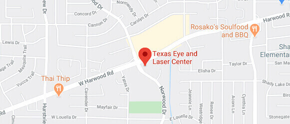 Map of Our Hurst Location